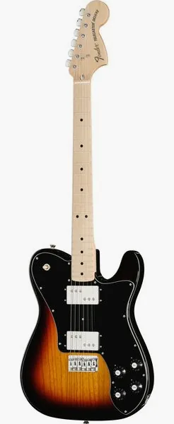 Fender MIJ Trad 70s Tele Deluxe 3TS edestä