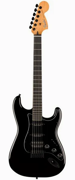 Fender Player II Adv Strat HSS HT BLK edestä