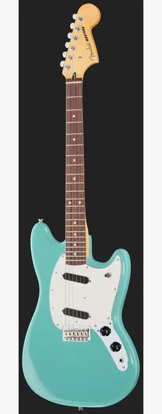 Fender Player II Mustang RW AQB, yksityiskohta 2