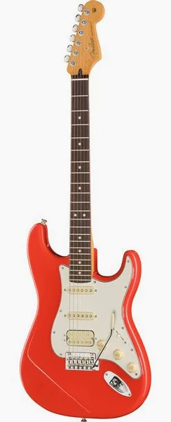 Fender Player II Strat HSS RW CRR edestä