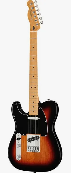 Fender Player II Tele LH MN 3TS edestä