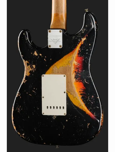 Fender Roasted '61 Strat ABLK/3TSB, yksityiskohta 5