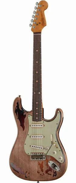 Fender Rory Gallagher Relic Strat edestä