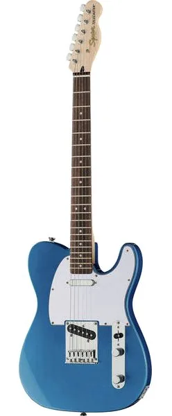 Squier Affinity Tele Lake Pl. Blue edestä