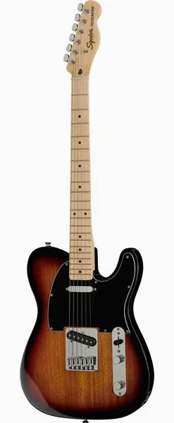 Squier Affinity Tele MN 3-SB edestä