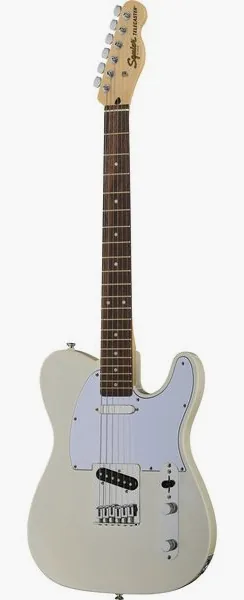 Squier Affinity Tele Olympic White edestä