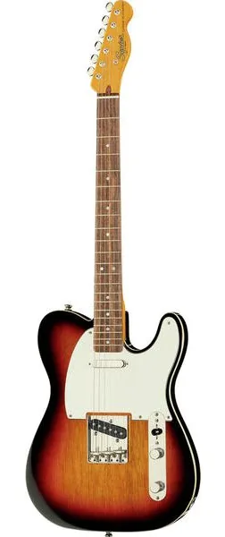 Squier CV 60s Custom Tele 3-SB edestä
