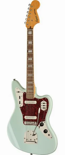Squier CV 70s Jaguar LRL SFG edestä