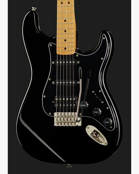 Squier CV 70s Strat HSS MN BLK, yksityiskohta 4