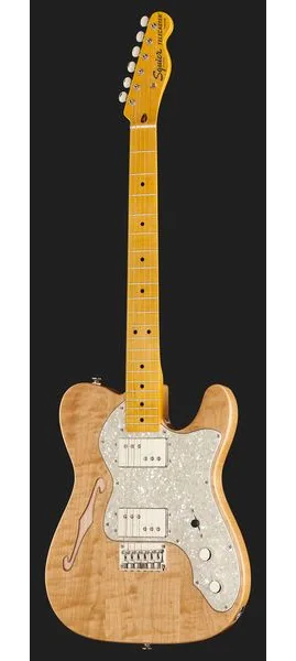 Squier CV 70s Tele Thinline MN NAT, yksityiskohta 2