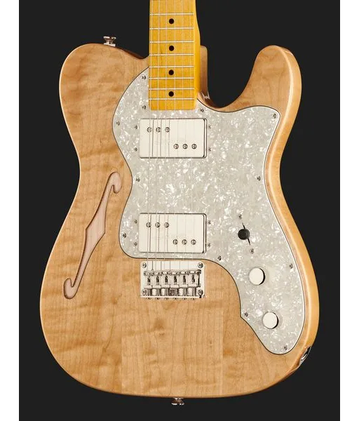 Squier CV 70s Tele Thinline MN NAT, yksityiskohta 4