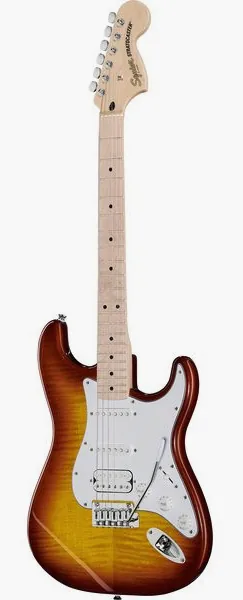 Squier Affinity Strat FMT HSS SS edestä