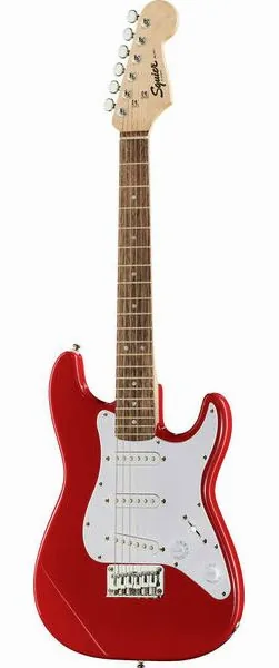 Squier Mini Stratocaster IL DR edestä