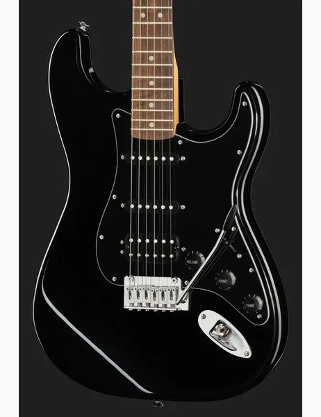 Fender Standard Strat HSS LRL BPG BLK, yksityiskohta 4