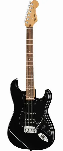 Fender Standard Strat HSS LRL BPG BLK edestä