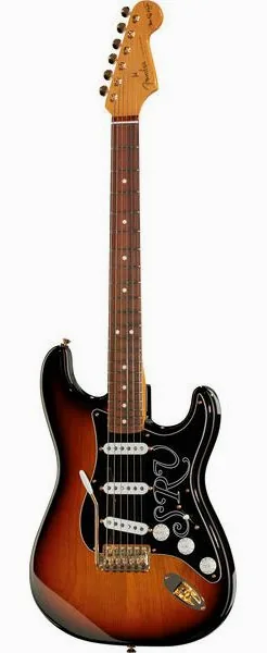 Fender Stevie Ray Vaughan edestä
