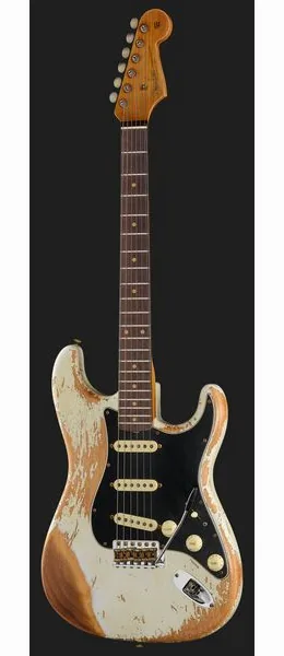 Fender Strat Roasted Dual-Mag OW LTD, yksityiskohta 2