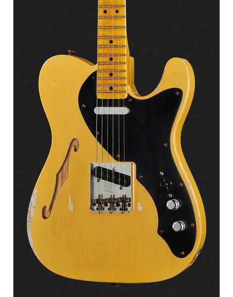 Fender Tele Blackguard Thinline Relic, yksityiskohta 4