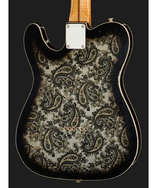 Fender Tele Dual P90 Black Paisley, yksityiskohta 5