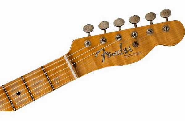 Fender Tele Dual P90 Pink Paisley, yksityiskohta 5