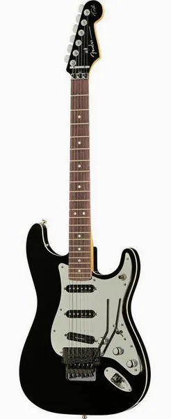 Fender Tom Morello Strat FR RW BLK edestä
