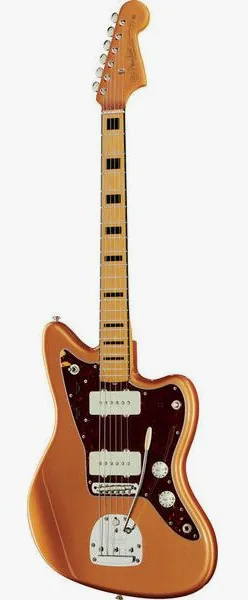 Fender Troy V Leeuwen Jazzmaster MN edestä