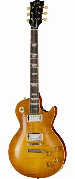 Gibson 59 LP Standard HPT Amber B #1 edestä