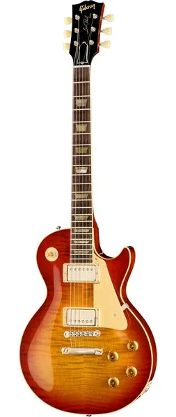 Gibson 59 LP Standard ULA HPT FB edestä