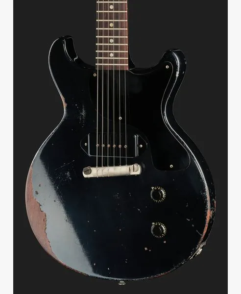 Gibson 60 Junior DC Ebony UHA, yksityiskohta 4