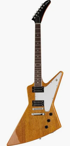 Gibson 70s Explorer Antique Natural edestä