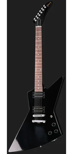 Gibson 80s Explorer Ebony, yksityiskohta 2
