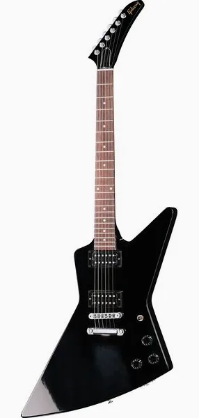 Gibson 80s Explorer Ebony edestä