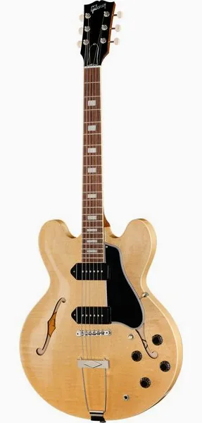 Gibson ES-330 Antique Natural edestä