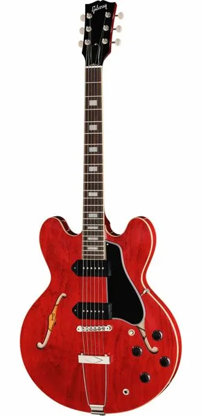 Gibson ES-330 Sixties Cherry edestä