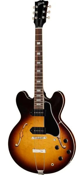 Gibson ES-330 Tobacco Sunburst edestä