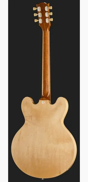 Gibson ES-335 50s Vintage Natural, yksityiskohta 3