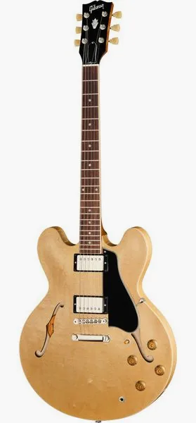Gibson ES-335 50s Vintage Natural edestä
