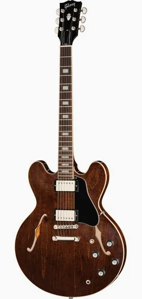 Gibson ES-335 60s Dark Walnut edestä