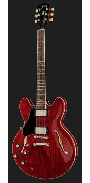 Gibson ES-335 Dot 60s Cherry LH, yksityiskohta 2