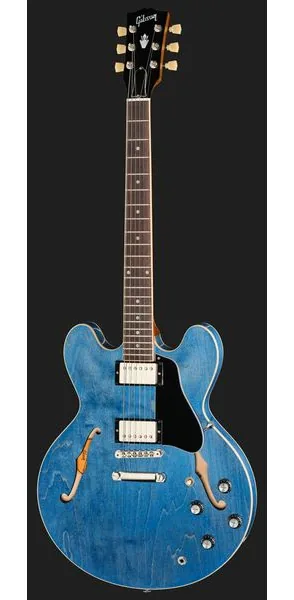 Gibson ES-335 Dot Ocean Blue, yksityiskohta 2