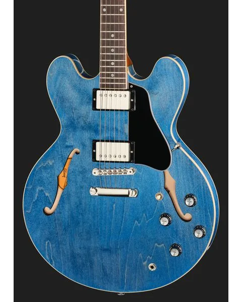 Gibson ES-335 Dot Ocean Blue, yksityiskohta 4