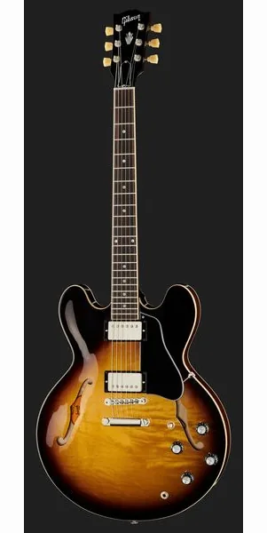 Gibson ES-335 Dot Vintage Burst, yksityiskohta 2