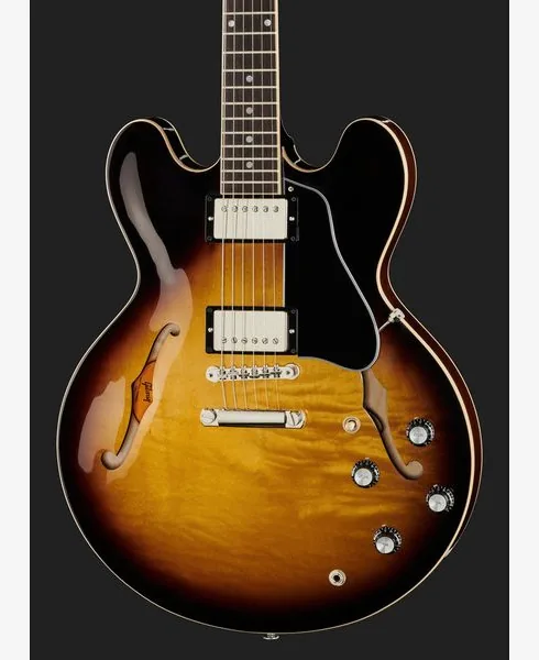 Gibson ES-335 Dot Vintage Burst, yksityiskohta 4