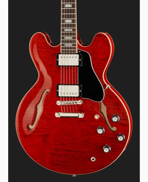 Gibson ES-335 Figured 60s Cherry, yksityiskohta 4