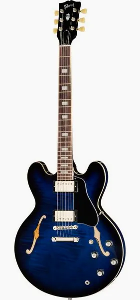 Gibson ES-335 Figured DOB edestä