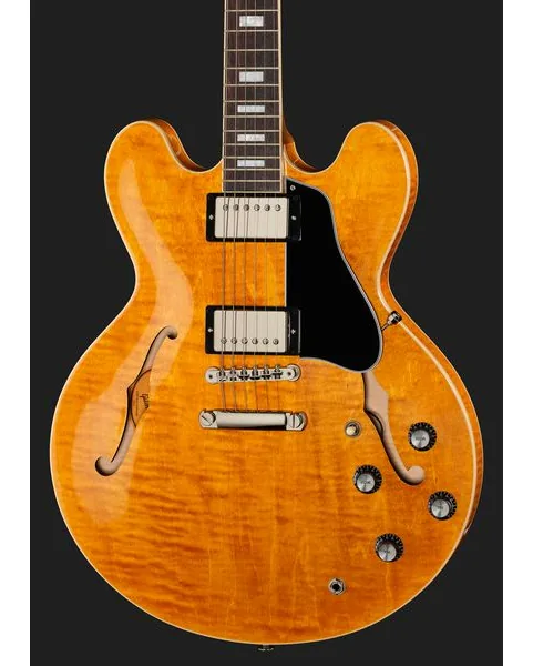 Gibson ES-335 Figured Honey Amber, yksityiskohta 4