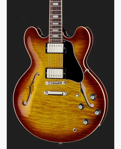 Gibson ES-335 Figured Iced Tea, yksityiskohta 4
