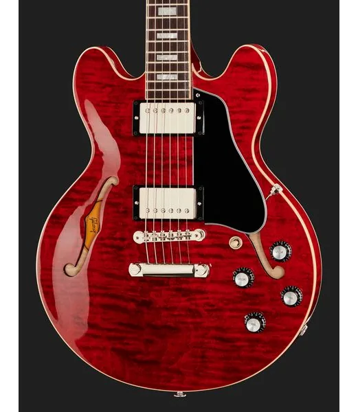Gibson ES-339 Figured 60s Cherry, yksityiskohta 4