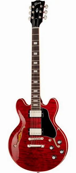 Gibson ES-339 Figured 60s Cherry edestä