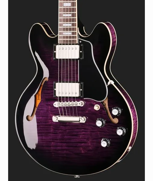 Gibson ES-339 Figured D Purple Burst, yksityiskohta 4